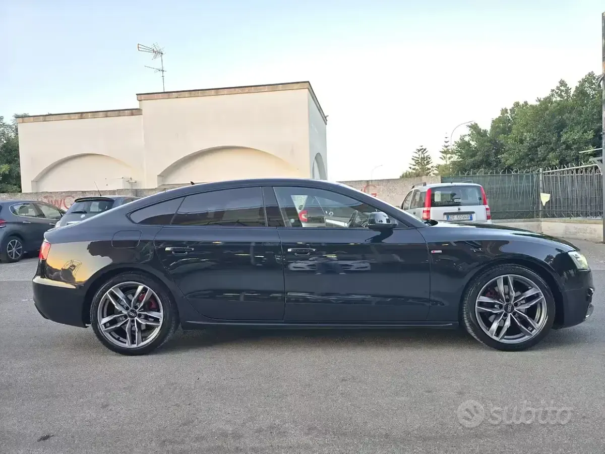 Usata Audi A5 S-Line 150 CV (110 kW) 2015 Nero Coupé