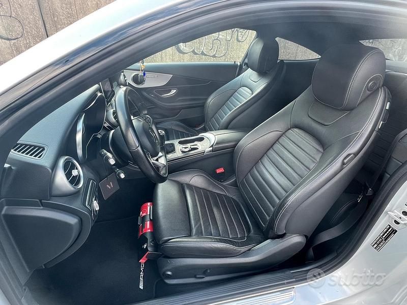 Usata Mercedes C180 2017 Grigio Coupé