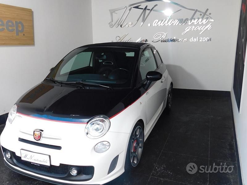 Usata Abarth 595C Turismo 160 CV (117 kW) 2015 Bianco Cabrio