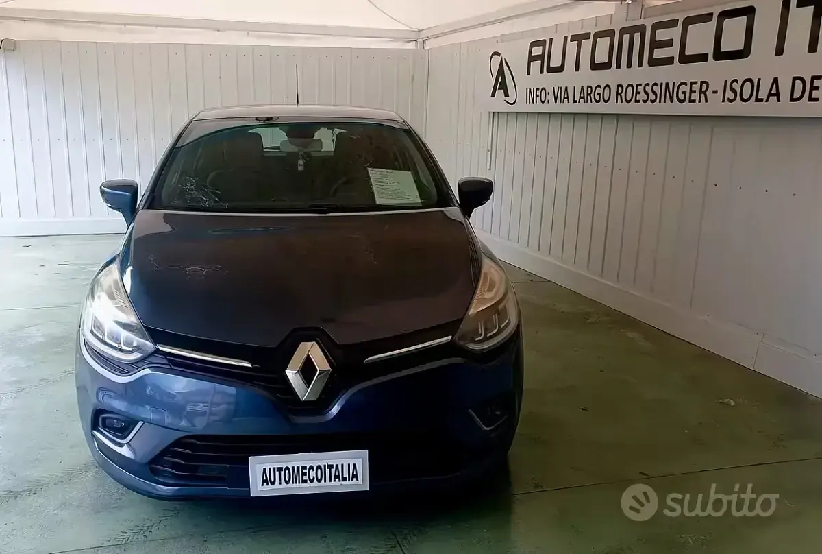Usata Renault Clio IV 110 CV (80 kW) 2017 Blu Berlina