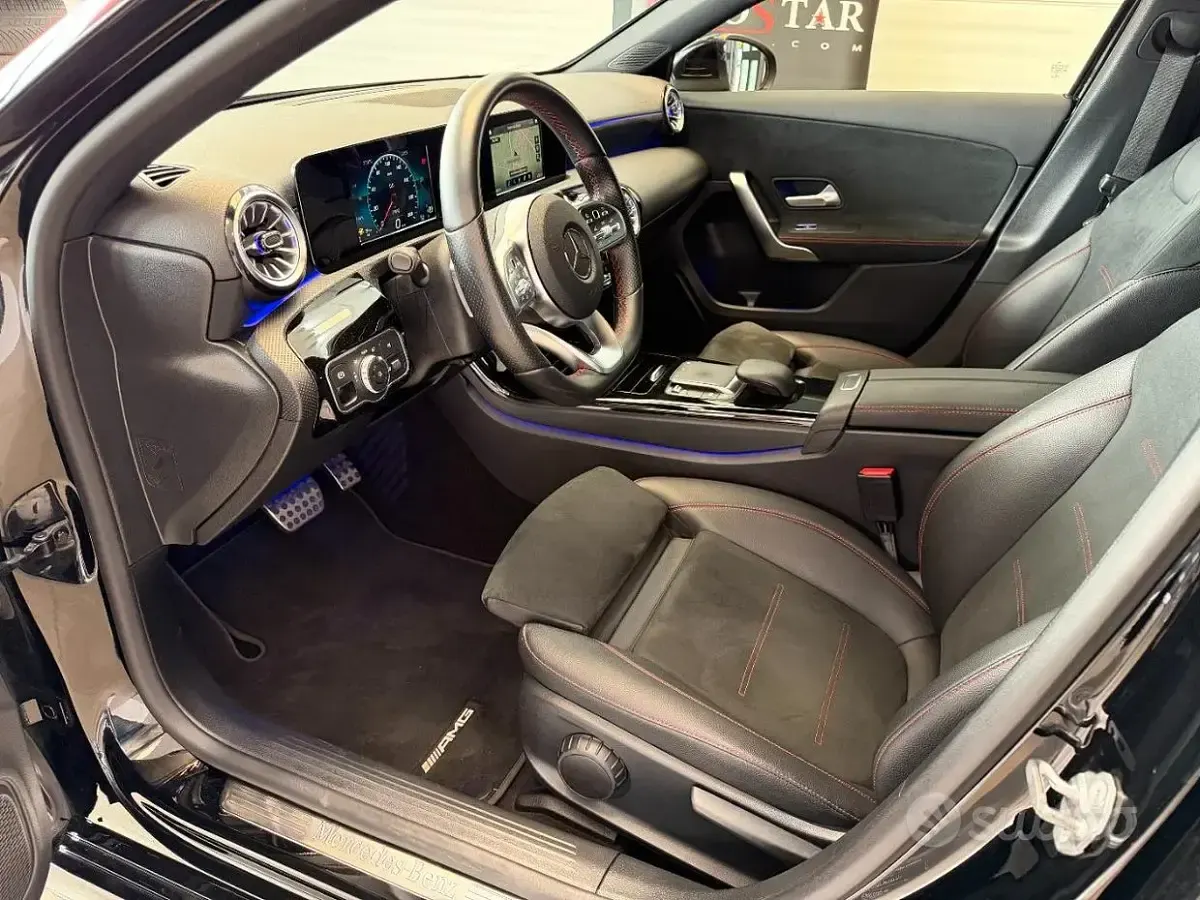 Usata Mercedes A250 Premium 224 CV (164 kW) 2021 Nero Berlina