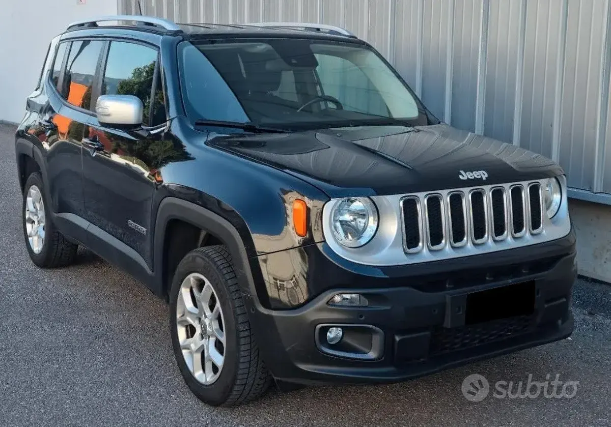 Usata Jeep Renegade 140 CV (102 kW) 2016 Nero SUV