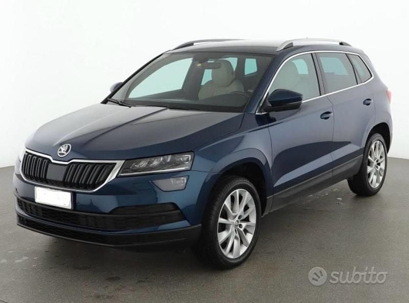 Usata Skoda Karoq Style 116 CV (85 kW) 2019 Blu SUV