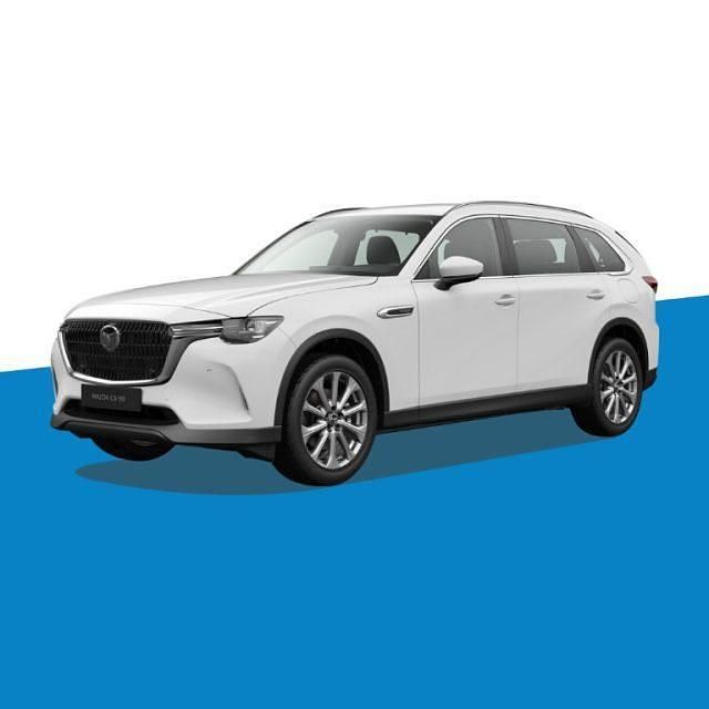 Bianco Nuova 2025 Mazda CX-80 Homura-Line SUV | 64.320 € (Buon prezzo) - Immagine 1/2