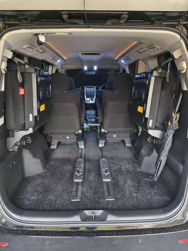 Usata Toyota Alphard 170 CV (125 kW) 2012 Nero Monovolume