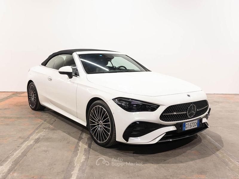 Bianco Usata 2024 Mercedes CLE220 AMG Line Premium Cabrio | 56.900 € (Buon prezzo) - Immagine 1/4