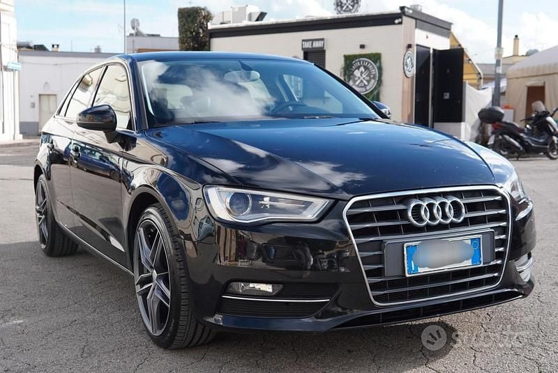 Usata Audi A3 Ambiente 110 CV (80 kW) 2015 Nero Berlina
