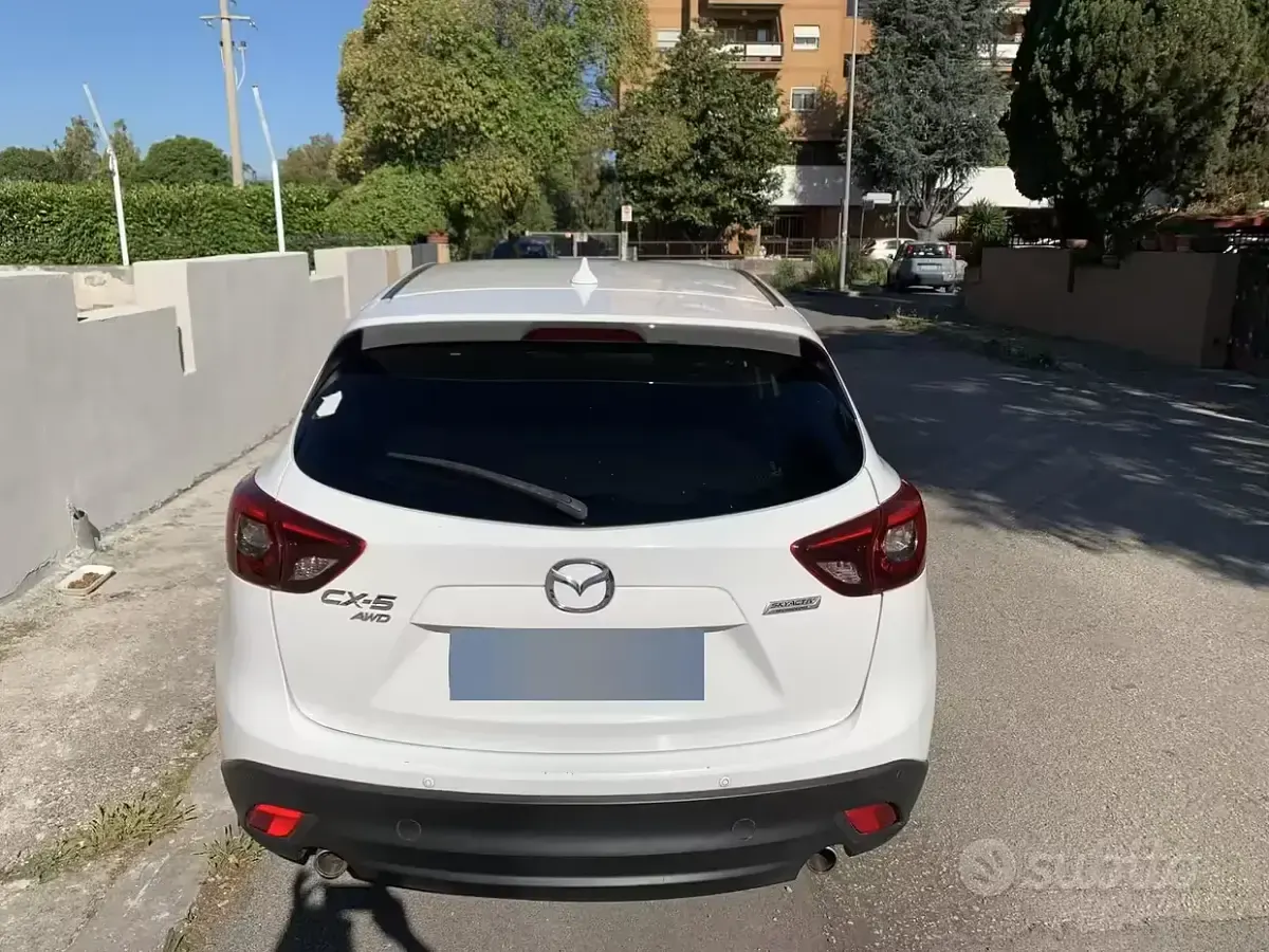 Usata Mazda CX-5 150 CV (110 kW) 2015 Bianco SUV