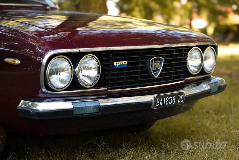 Usata Lancia 2000 126 CV (92 kW) 1970 Rosso Coupé