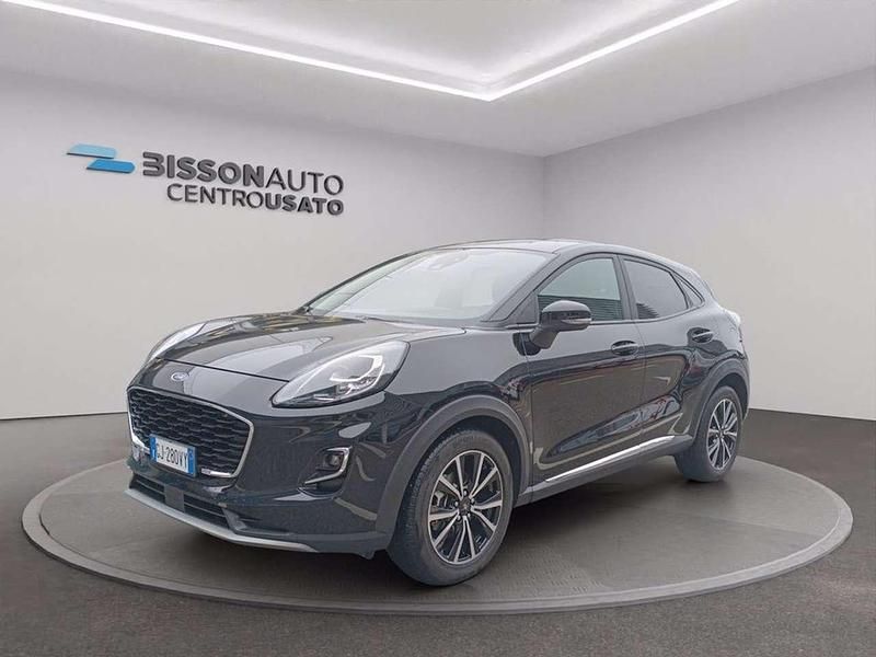 Nero met. Usata 2022 Ford Puma Titanium SUV | 17.900 € (Buon prezzo) - Immagine 1/4