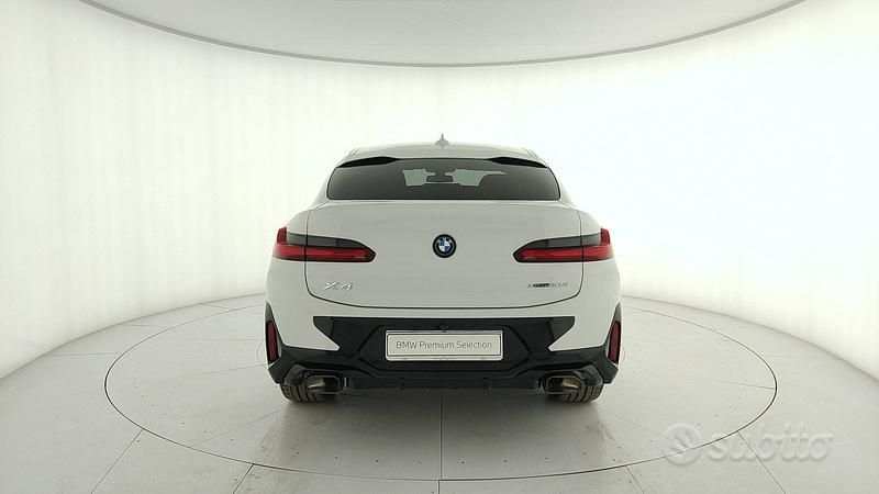 Usata BMW X4 M Sport 190 CV (139 kW) 2024 Bianco SUV