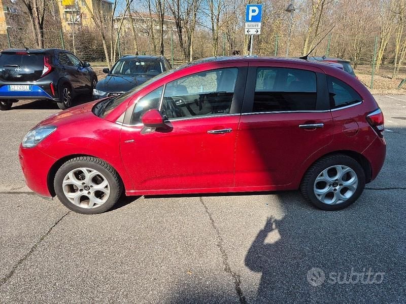 Usata Citroën C3 Exclusive 75 CV (55 kW) 2017 Rosso Utilitaria
