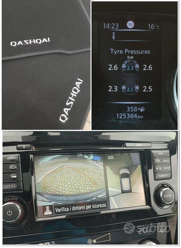 Usata Nissan Qashqai N-Connecta 110 CV (80 kW) 2018 Nero SUV