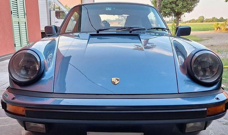 Usata Porsche 911 231 CV (169 kW) 1989 Blu/azzurro Cabrio
