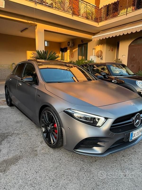 Usata Mercedes A35 AMG AMG 306 CV (225 kW) 2022 Grigio Berlina