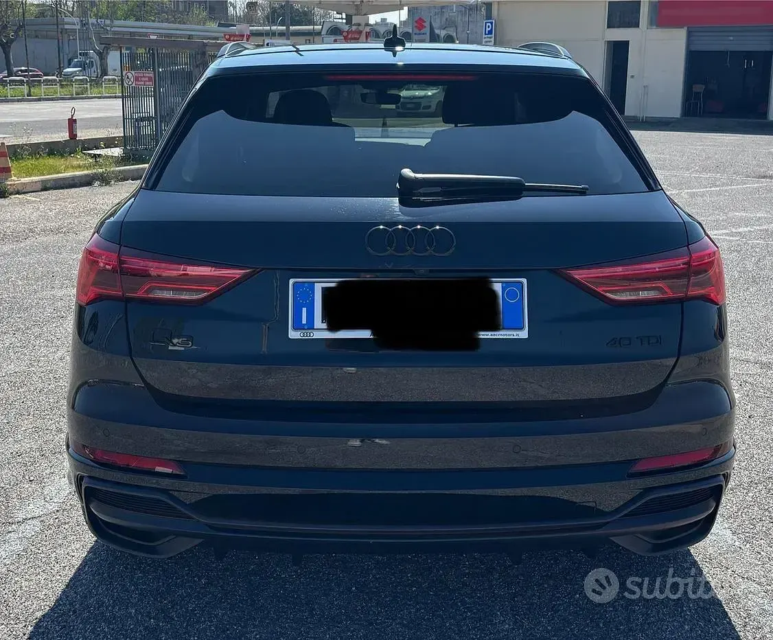 Usata Audi Q3 190 CV (139 kW) 2019 Nero SUV