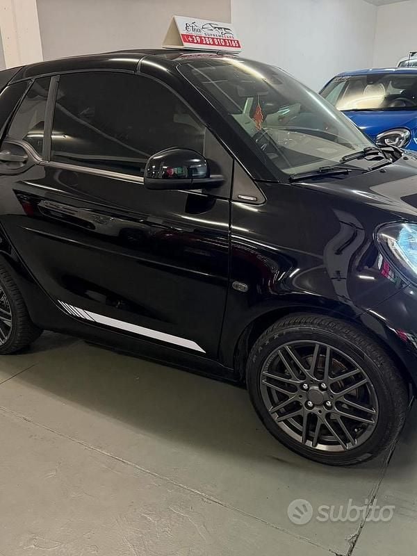 Usata Smart ForTwo Cabrio Brabus 2016 Nero Cabrio