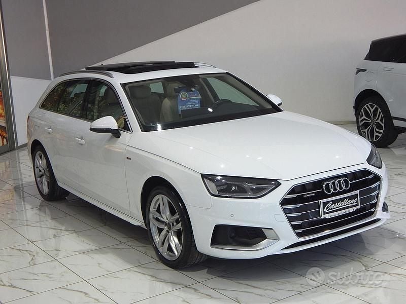 Usata Audi A4 Advanced 204 CV (150 kW) 2020 Bianco Station wagon