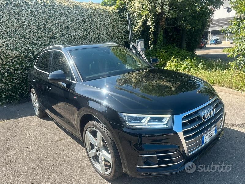 Usata Audi Q5 S-Line 150 CV (110 kW) 2019 Nero SUV