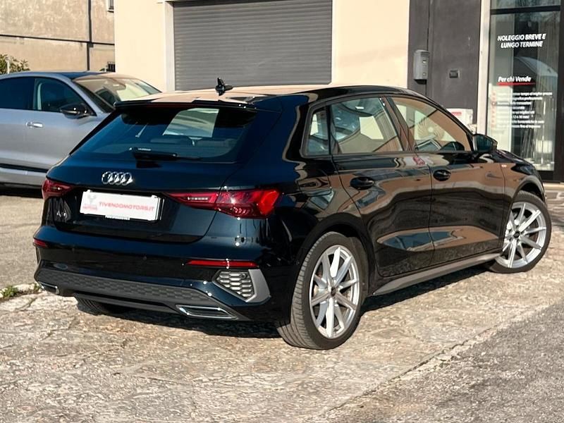 Usata Audi A3 S-Line 149 CV (109 kW) 2023 Nero Berlina