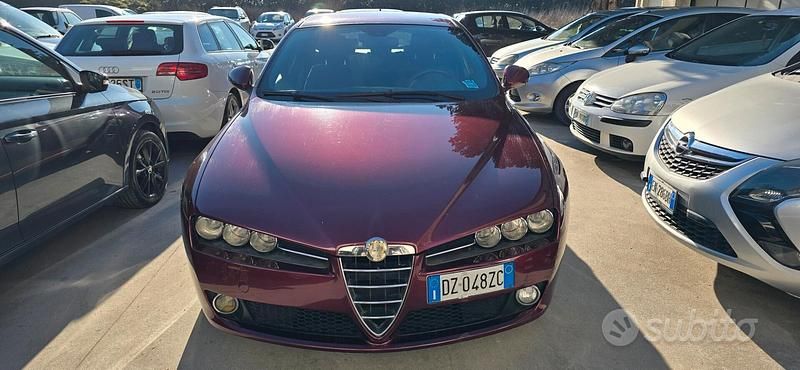 Usata Alfa Romeo 159 185 CV (136 kW) 2010 Rosso Station wagon