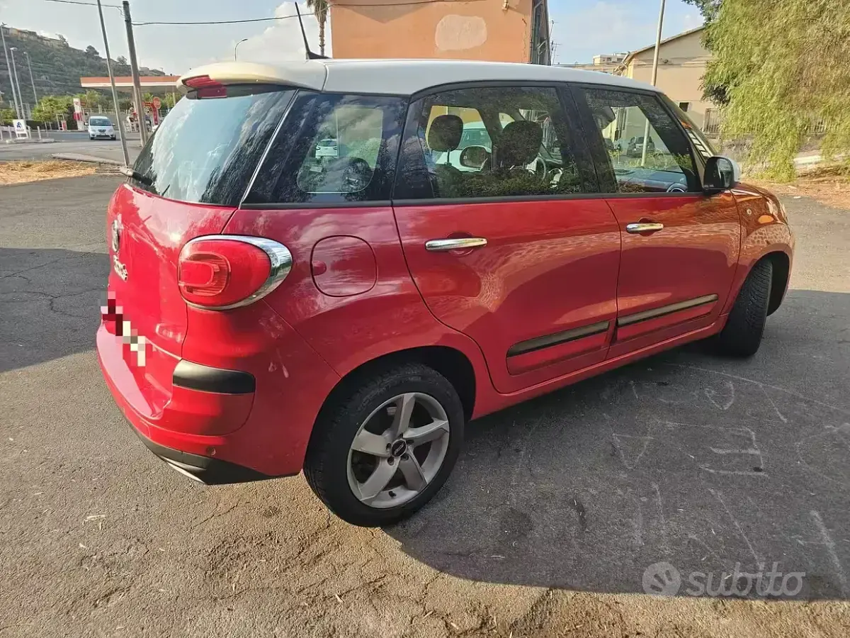 Usata Fiat 500L Pop Star 120 CV (88 kW) 2017 Rosso Monovolume
