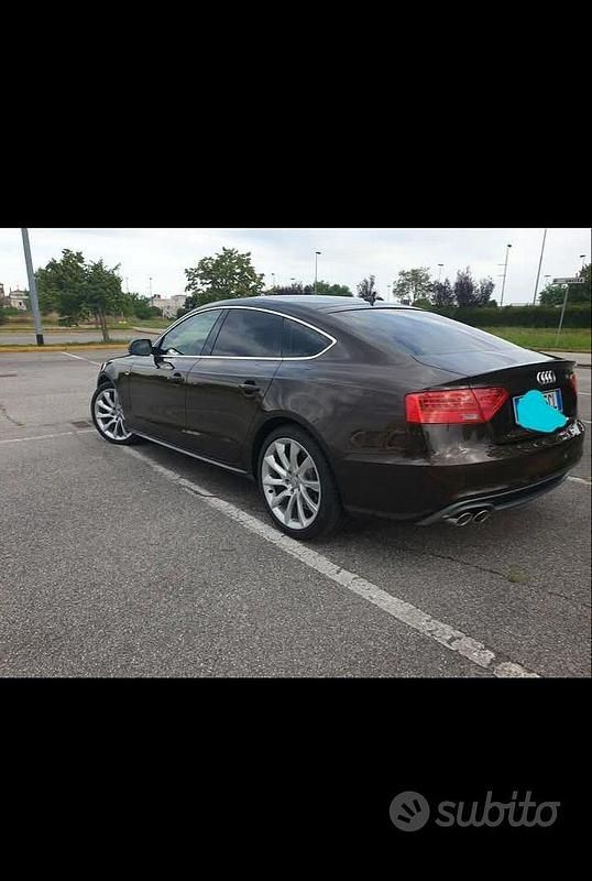 Usata Audi A5 Sportback S-Line 150 CV (110 kW) 2014 Marrone Utilitaria