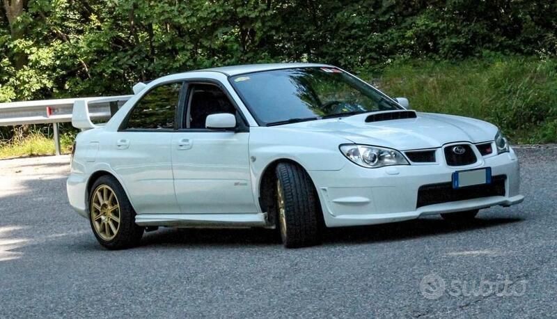 Usata Subaru WRX STI 2007 Bianco
