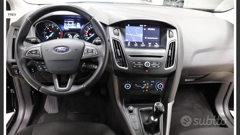 Usata Ford Focus Business Edition 95 CV (69 kW) 2017 Nero Berlina