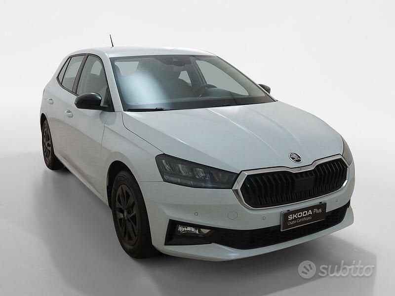 Usata Skoda Fabia 95 CV (69 kW) 2025 Bianco Utilitaria