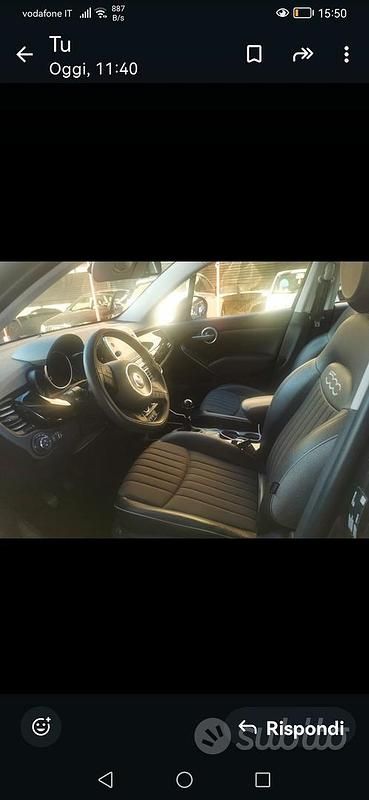 Usata Fiat 500 120 CV (88 kW) 2018 Nero