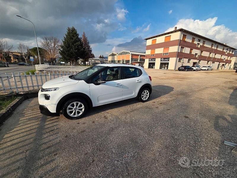 Usata Citroën C3 Feel 75 CV (55 kW) 2018 Bianco Utilitaria
