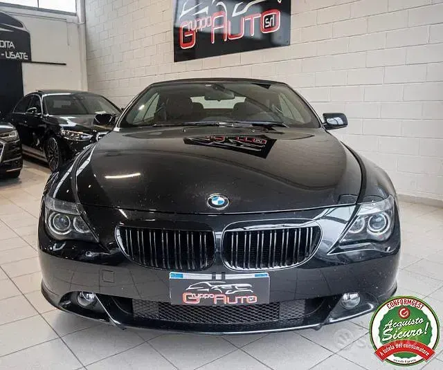 Usata BMW 630 Cabriolet 258 CV (189 kW) 2007 Nero Cabrio
