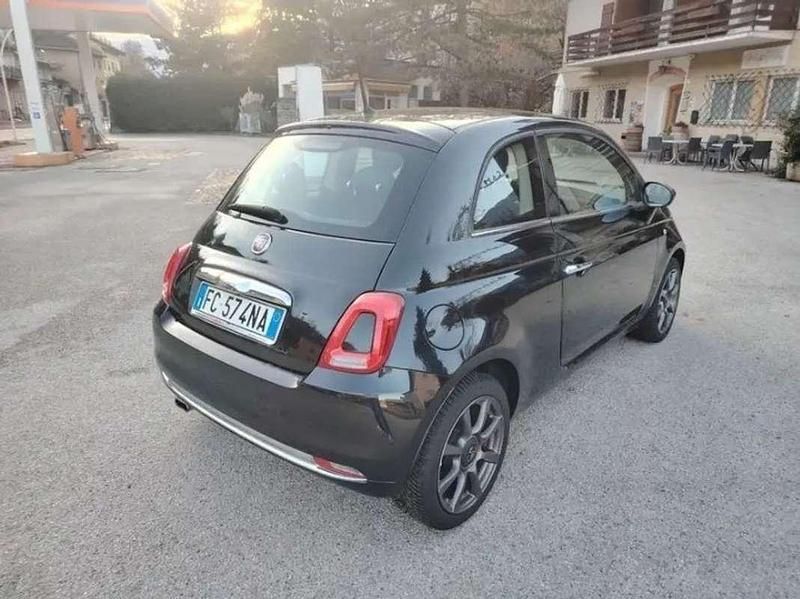 Usata Fiat 500 Lounge 69 CV (50 kW) 2016 Nero Utilitaria