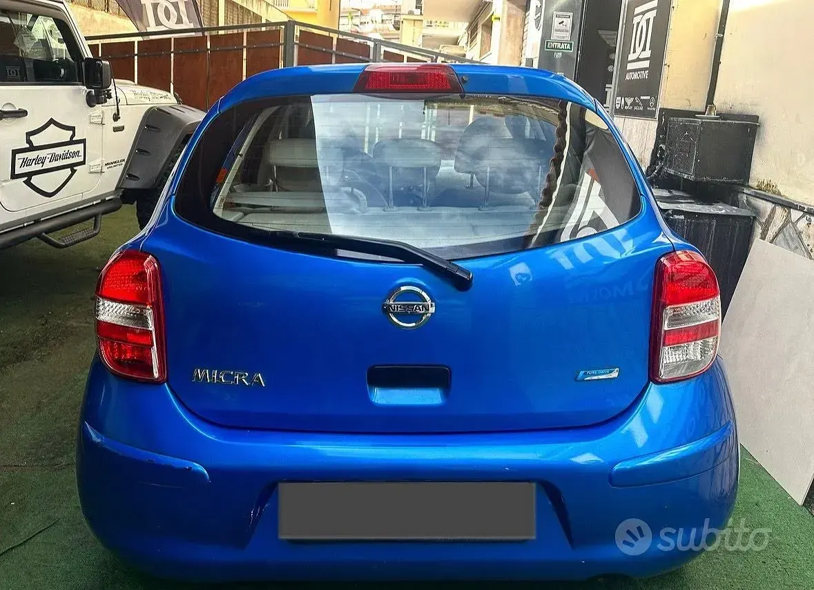 Usata Nissan Micra 80 CV (58 kW) 2013 Blu Utilitaria
