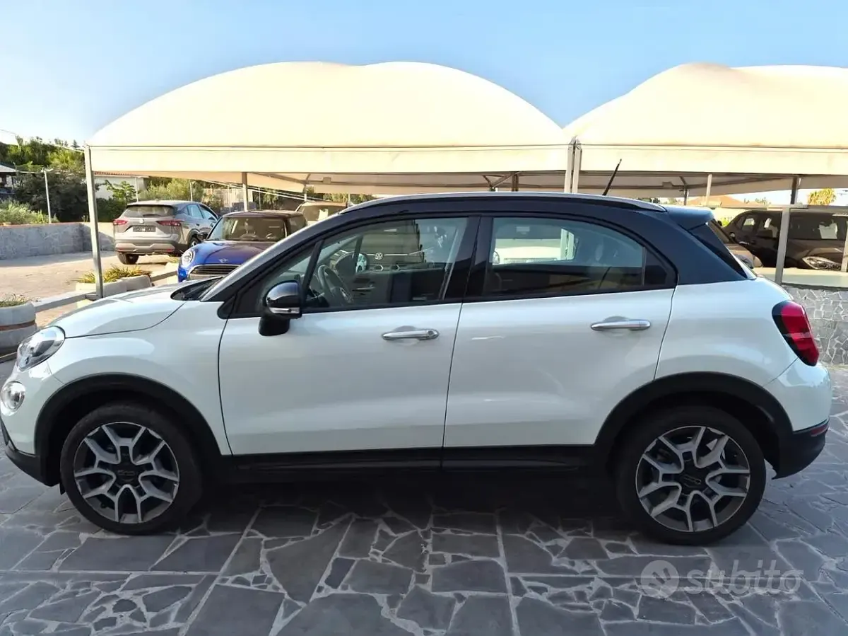 Usata Fiat 500X Cross 130 CV (95 kW) 2021 Bianco SUV