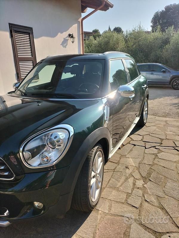 Usata Mini Cooper D Countryman 111 CV (81 kW) 2013 Verde SUV