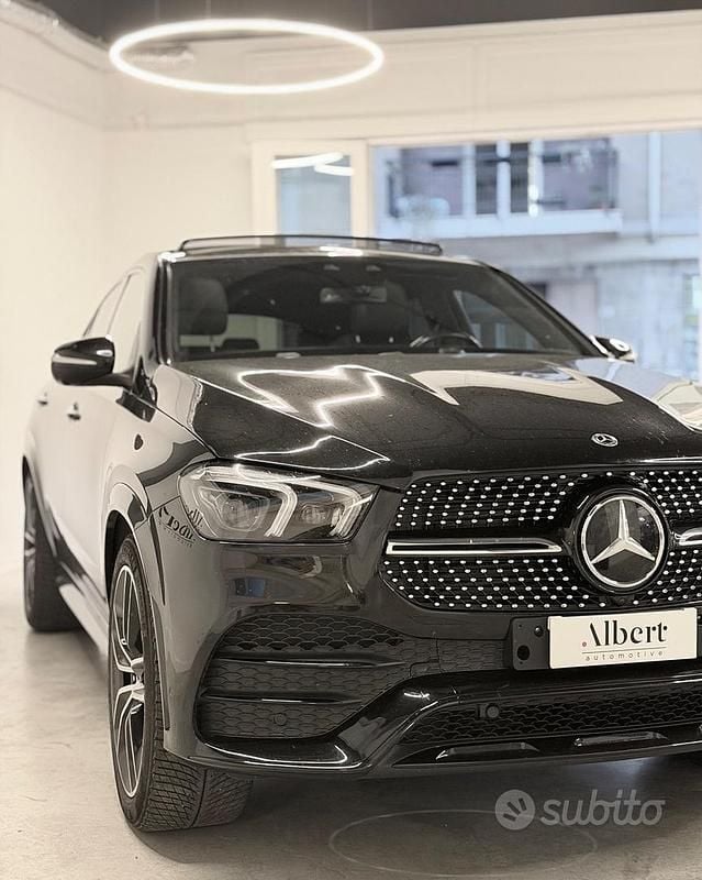 Usata Mercedes GLE400 Premium 330 CV (242 kW) 2022 Nero Coupé