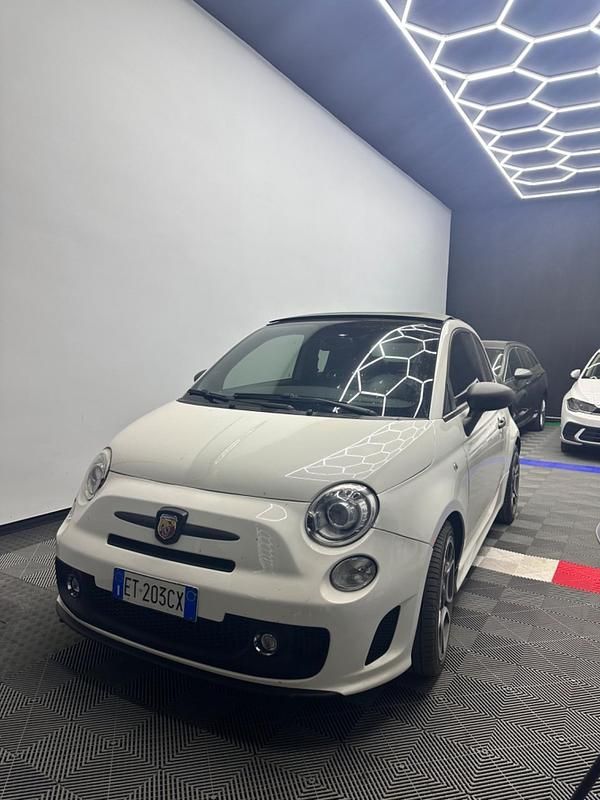 Bianco Usata 2013 Abarth 500C Cabrio | 12.500 € (Buon prezzo) - Immagine 1/4