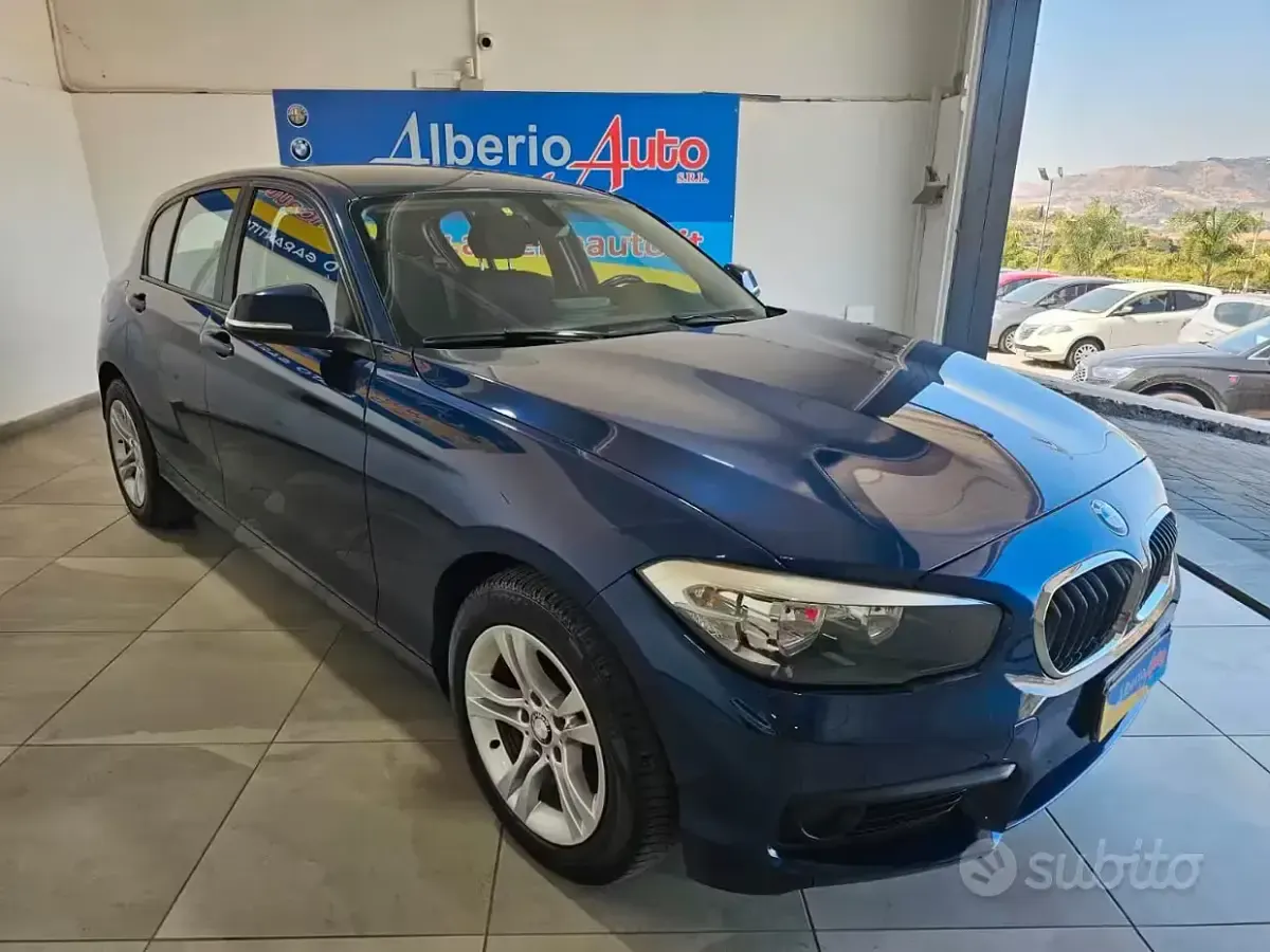 Usata BMW 116 116 CV (85 kW) 2018 Bluazzurro Utilitaria