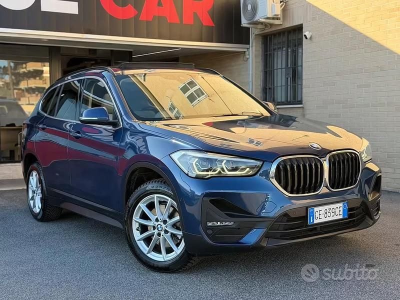 Usata BMW X1 Advantage 150 CV (110 kW) 2021 Blu SUV