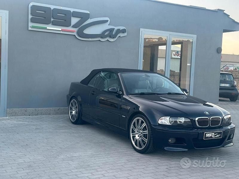 Usata BMW M3 Efficient Dynamics 343 CV (252 kW) 2004 Nero Cabrio