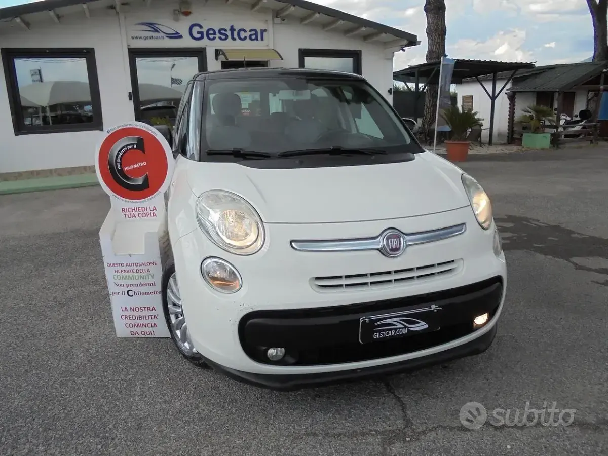 Usata Fiat 500L Pop Star 105 CV (77 kW) 2014 Bianco Monovolume