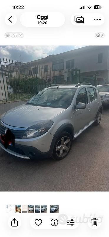 Usata Dacia Sandero 2011 Grigio Berlina