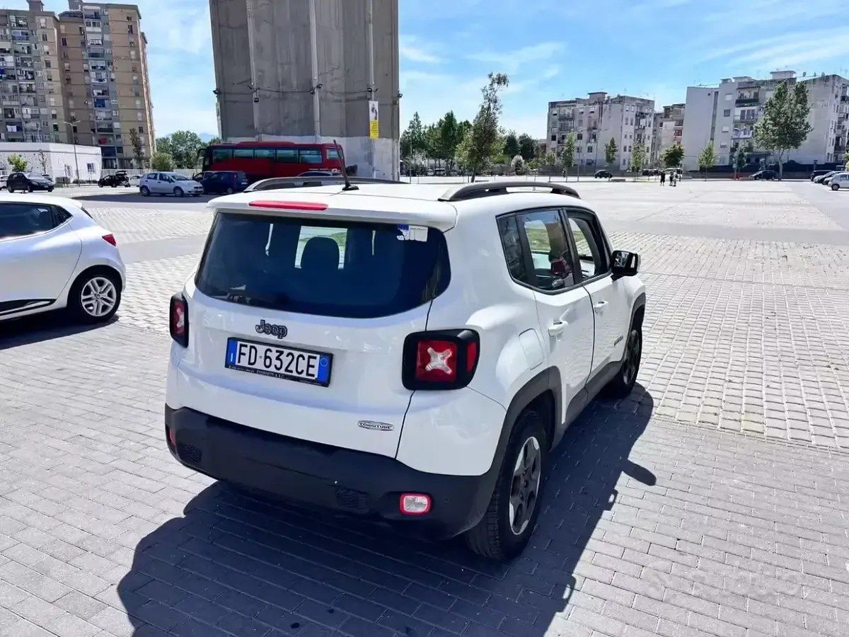 Usata Jeep Renegade 105 CV (77 kW) 2016 Bianco SUV