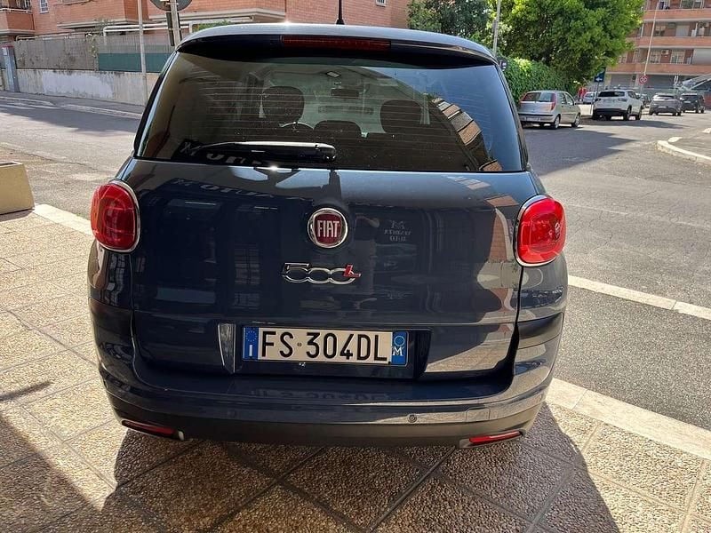 Usata Fiat 500L 95 CV (69 kW) 2018 Blu/azzurro Monovolume
