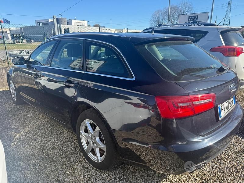 Usata Audi A6 Advanced 177 CV (130 kW) 2012 Blu Station wagon