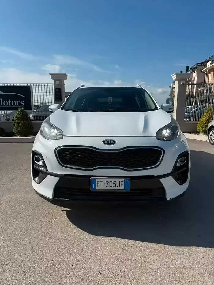 Usata Kia Sportage GT-Line 136 CV (100 kW) 2018 Bianco SUV