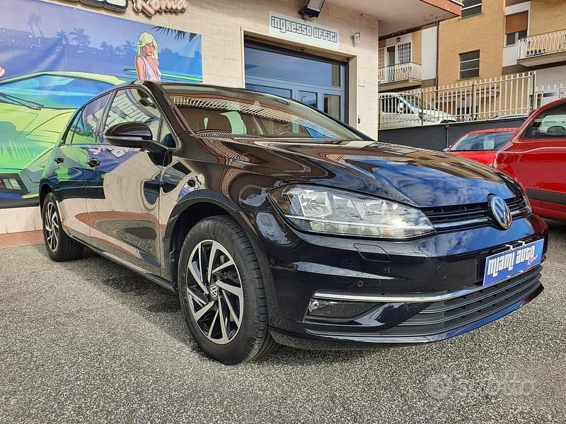 Usata VW Golf VII Join 150 CV (110 kW) 2018 Nero Berlina