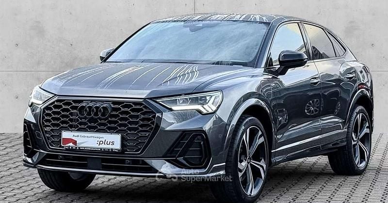 Grigio Usata 2022 Audi Q3 S-Line SUV | 32.900 € (Buon prezzo) - Immagine 1/4